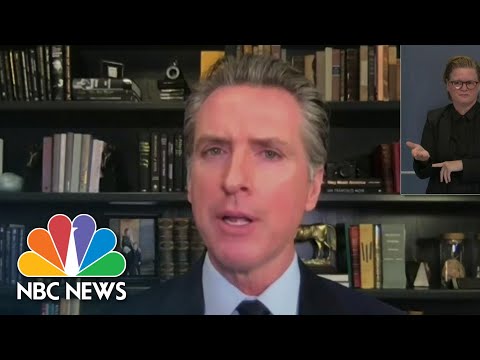 California Governor Warns Stay-At-Home Order For Most Of State Could Be Imminent | NBC News NOW