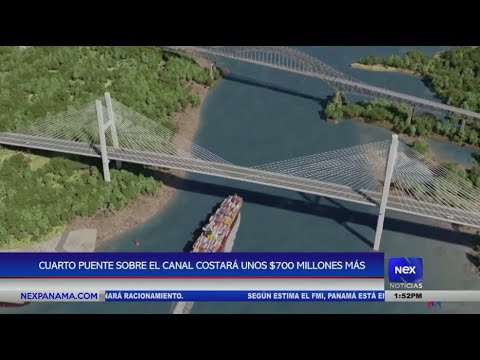 Cuarto puente sobre el canal costara? unos $700 millones ma?s