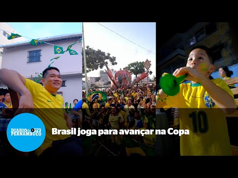 Brasil joga para avançar na Copa