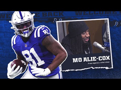 Big Mo is Back! Mo Alie-Cox Talks Contract Extension | Colts Free Agency video clip