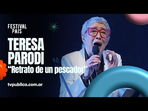 Retrato de un pescador por Teresa Parodi en Chamamé - Festival País 2024