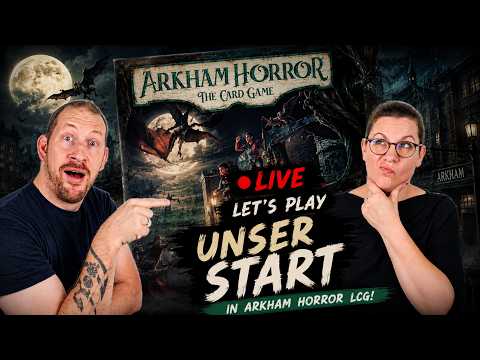 Let's Play | Unser Einstieg in Arkham Horror: Das Kartenspiel