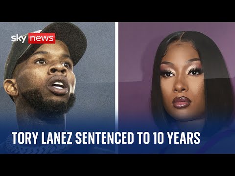 Tory Lanez sentenced to 10 years in prison for shooting Megan Thee Stallion