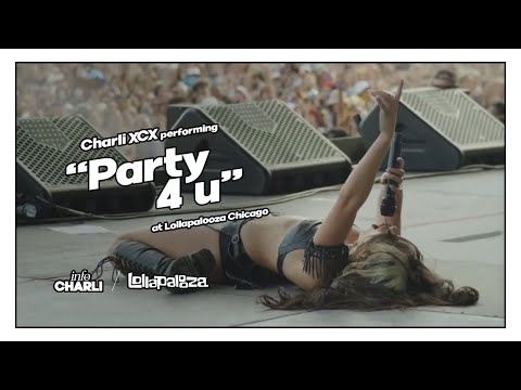 Charli XCX – Party 4 U (Performance at Lollapalooza Chicago)