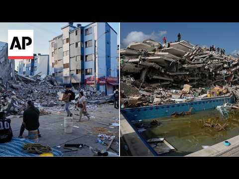 AP photographer captures 2 deadly earthquakes in less than 2 months