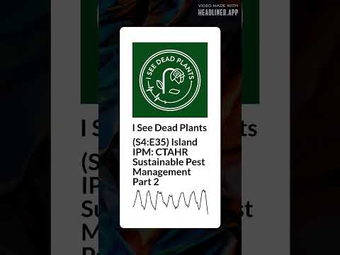(S4:E35) Island IPM: CTAHR Sustainable Pest Management Part 2 | I See Dead Plants