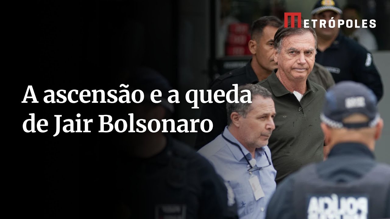 Ascensão e queda de Bolsonaro: a trajetória do ex-presidente condenado a 27 anos de prisão