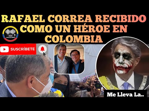 EX PRESIDENTE RAFAEL CORREA FUE RECIBIDO COMO HEREO POR PUEBLO COLOMBIANO NOTICIAS DE ECUADOR RFE TV