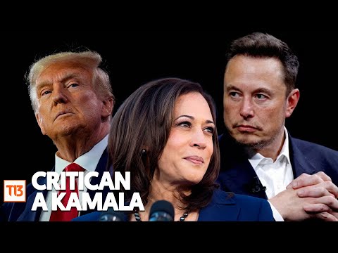 Duro ataque de Donald Trump y Elon Musk contra Kamala Harris