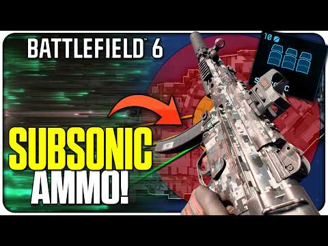 Why Subsonic Ammo is a Game Changer in Battlefield 6!