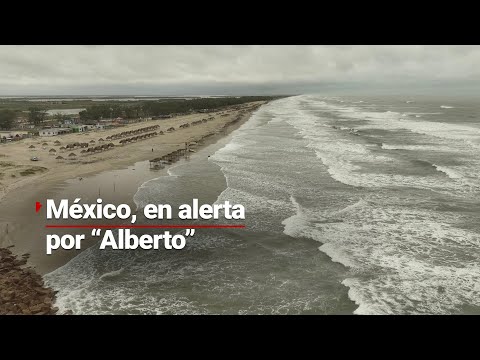 Continúa su trayectoria | Así avanza la tormenta tropical Alberto por Veracruz y Tamaulipas