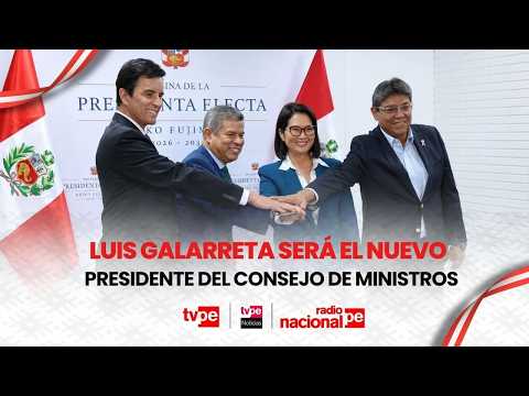 Keiko Fujimori presenta a Luis Galarreta como nuevo presidente del Consejo de Ministros
