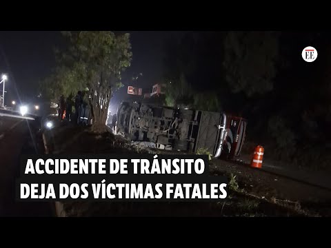 Accidente de tránsito en la vía Bogotá-Yopal deja dos muertos y 12 heridos | El Espectador