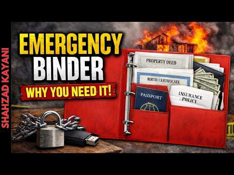 Create an Emergency Binder For Prepping and Survival