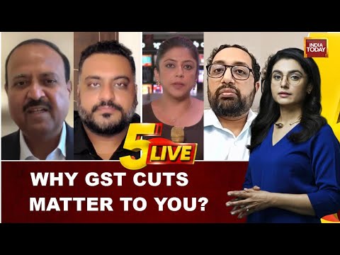 5Live: GST Off Health Insurance; Will Your Premiums & Hospital Bills Drop? India Today