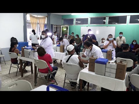 Ágil y ordenada avanza vacunación contra la Covid-19 en Managua