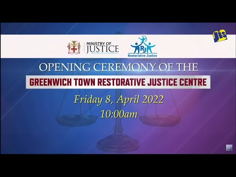 Opening of the Greenwich Town Restorative Justice Centre