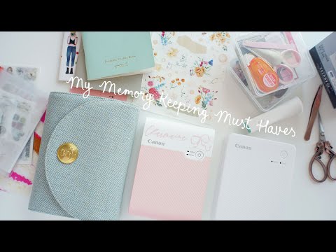 My Memory Keeping Must Haves, Tips & Tricks | Charmaine Dulak