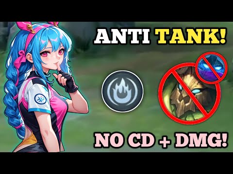CICI IMPURE RAGE VS. BELERICK AND ATLAS! (anti tank!💀) CICI BEST BUILD -MLBB