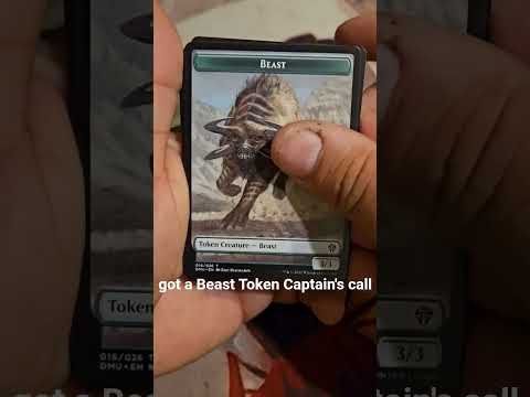 Dominaria United booster. #artifacts #mtg #mtgcards #packopening #fun