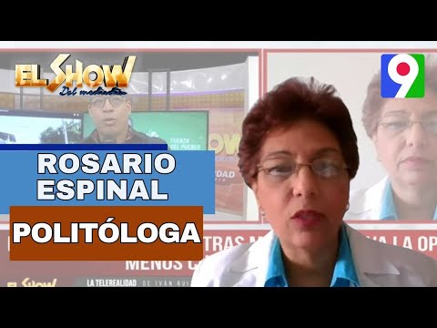 Rosario Espinal Politóloga | El Show del Mediodía