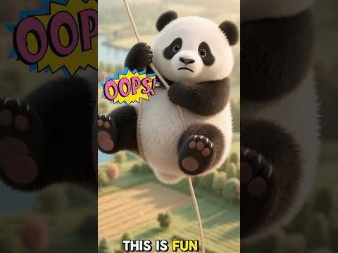 Cute Panda and the Flying Kite!!!