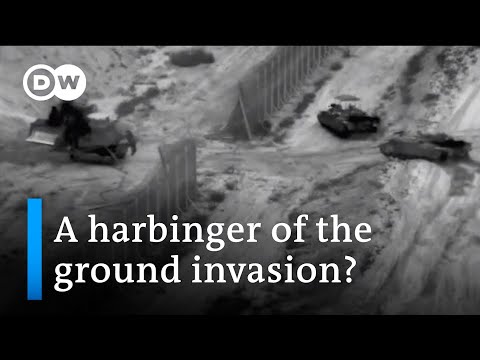Israel says its ground forces and jets carried out a targeted raid in central Gaza Strip | DW News