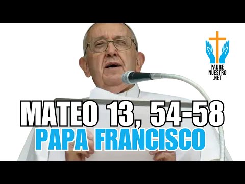 PAPA FRANCISCO - Reflexion EVANGELIO MATEO 13, 54-58 |? 2 de AGOSTO de 2024