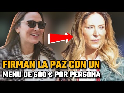 TAMARA FALCÓ y su SUEGRA Carolina Molas FIRMAN la PAZ con un MENÚ de 600 EUROS por PERSONA