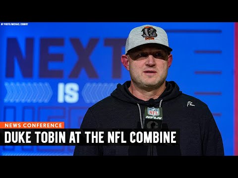 Duke Tobin NFL Scouting Combine News Conference | March 1, 2022 video clip