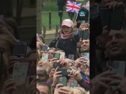 Watch: VE Day 80 RAF flypast #itvnews #news