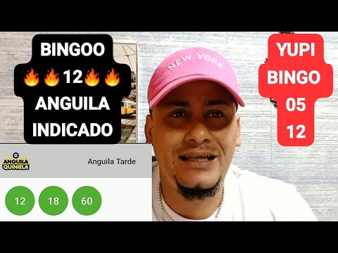 BINGAZOOO 12 EL NÚMERO FUERTE INDICADO ANGUILA YO SOY ALEX NÚMEROS