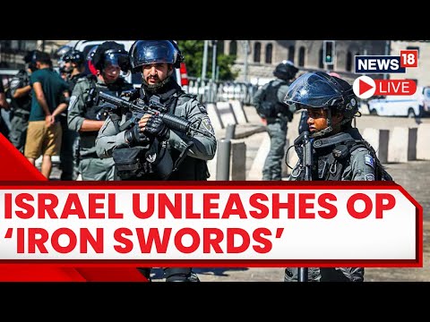 Israel Vs Palestine LIVE | Israel Launches Operation 'Iron Sword' Against Palestine Live | N18L