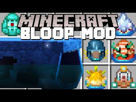 Minecraft BLOOP MOD / THE BLOOP DIMENSION MOD! (Minecraft Mods)