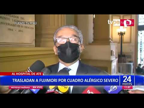 Alberto Fujimori: expresidente es trasladado de emergencia a hospital por un cuadro de alergia