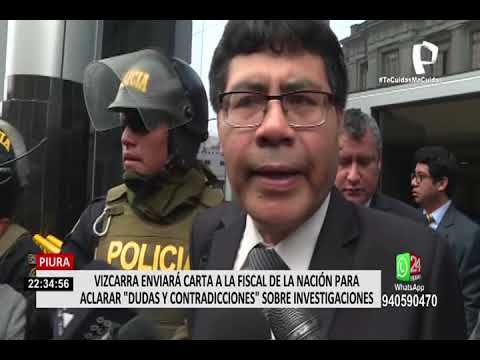 Vizcarra cursará oficio a fiscal de la Nación para aclarar dudas sobre investigación