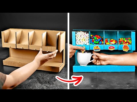 Awesome DIY Cardboard Ideas And Home Decor Crafts