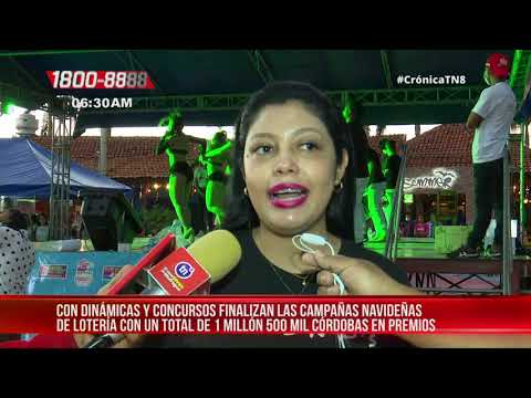 Con variedad de concursos y dinámicas termina la Gira Navideña de Lotería Nacional 2020– Nicaragua