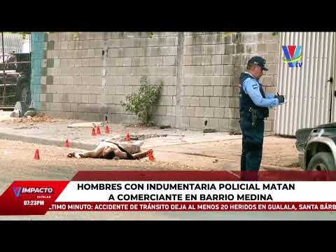 San Pedro Sula: Asesinan a comerciante en Barrio Medina