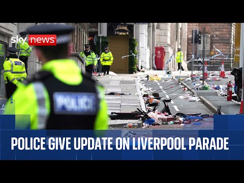 Watch live: Merseyside police give update on Liverpool parade incident