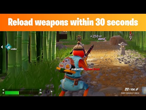 FortniteวิธีทำReloadweapons