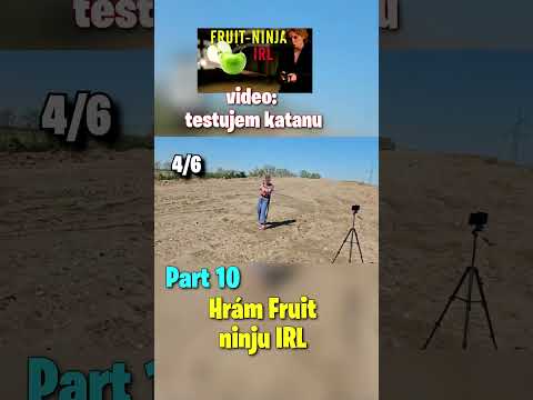 Fruit Ninja v reálnom živote?! 🥷🍎 (10/12) #shorts