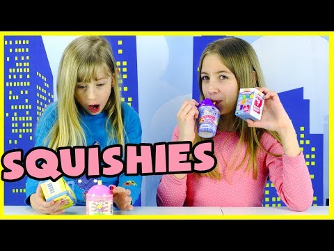 SQUISHIES! SMOOSHY MUSHY, KAWAII SQUEEZIES, SOFT'N SLOW Surprise Mystery Toys