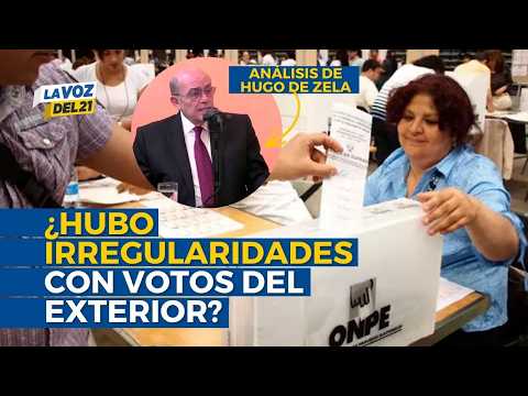 Hugo de Zela desmonta denuncias de Juntos por el Perú sobre voto extranjero: “No hubo manipulación”