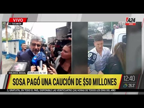 ABUSOS EN VÉLEZ: Sebastián Sosa pagó una caución de 50 millones