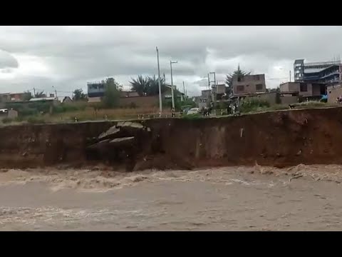 Junín: Desborde de río arrasa viviendas y cultivos