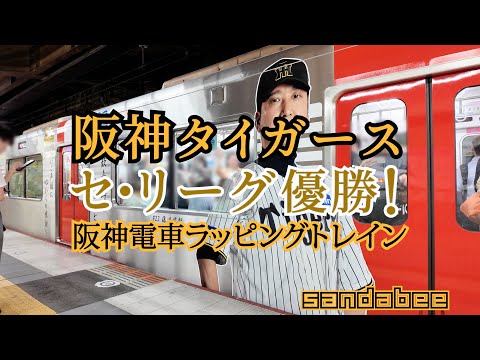セ・リーグ優勝阪神タイガースラッピングトレイン