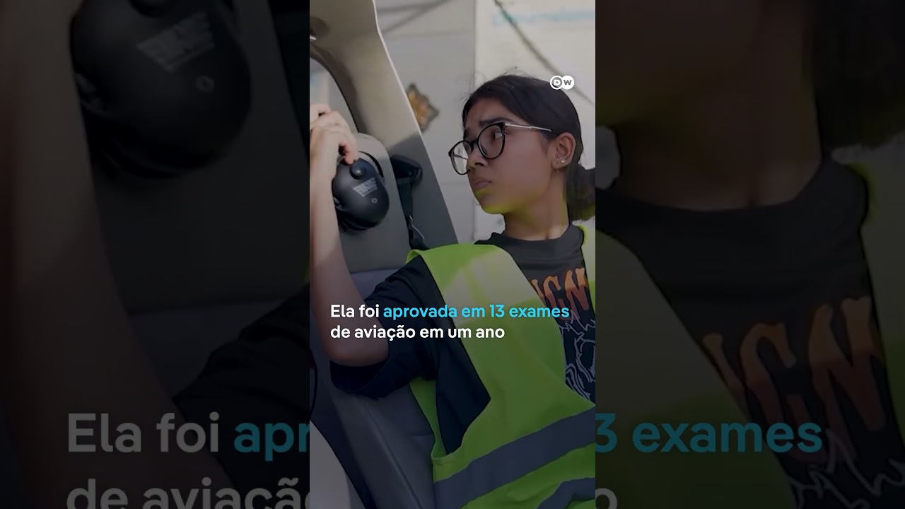Pilota desde os 18 jovem quer voar ainda mais alto