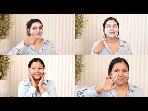 Glass Skin at Home?! Under Rs.200 Changed My Skin in 6 Steps