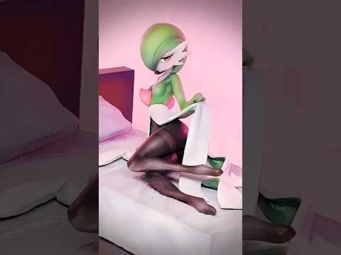 誘惑するサーナイトのフィギュアを作ってみた【粘土】 How to make a figure of tempting Gardevoir .#shorts  #ポケモン #figure #フィギュア